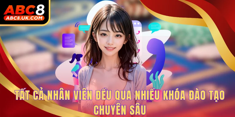 Liên Hệ ABC8 - Hỗ Trợ Tận Tâm Từ A Đến Z, Làm Việc 24/7 2 Tất cả nhân viên đều qua nhiều khóa đào tạo chuyên sâu